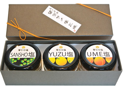 Kyoto by the Sea, Kotobiki Salt 3-item Set